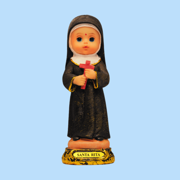 Imagem Religiosa Santa Rita Infantil - 20cm