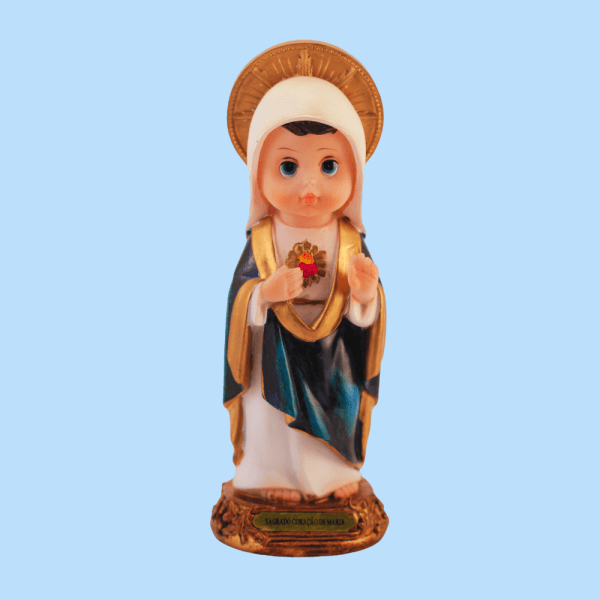 Imagem Religiosa Sagrado Coração de Maria - 20cm