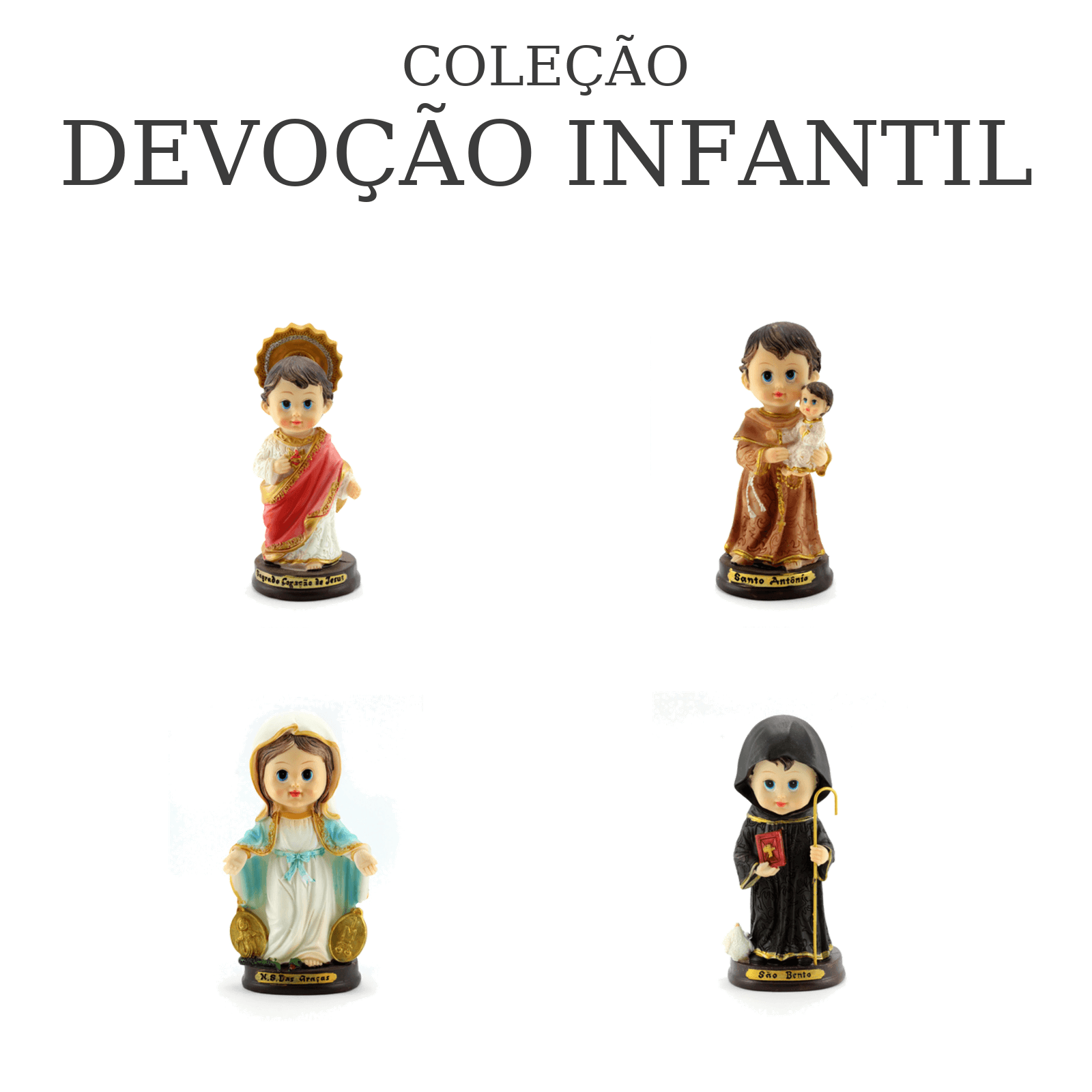 SAO BENTO INFANTIL Imagens Infantis 8 cm