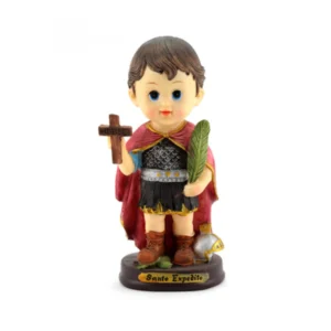 Santo Expedito Infantil 15cm Resina | Causas Urgentes